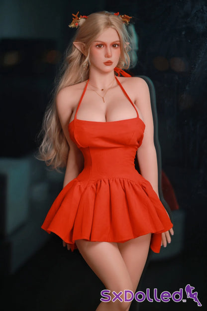 Tiana A (E-Cup) (166cm) | TPE Busty Blonde Sex Doll | Fire Doll E-Cup / 166cm / Blonde Sex Doll