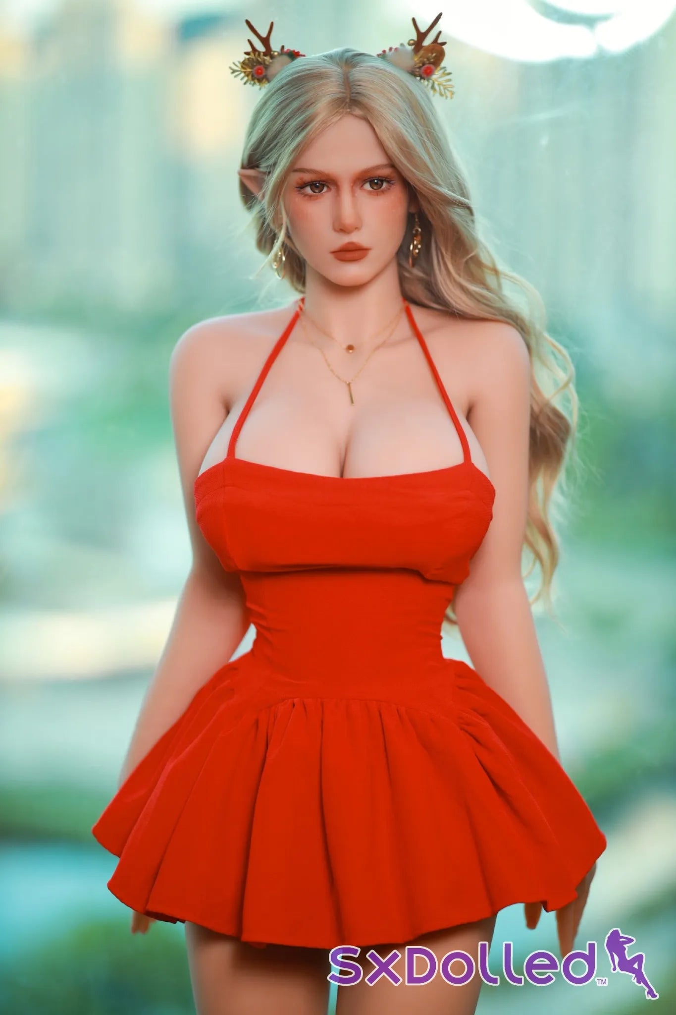 Tiana A (E-Cup) (166cm) | TPE Busty Blonde Sex Doll | Fire Doll E-Cup / 166cm / Blonde Sex Doll