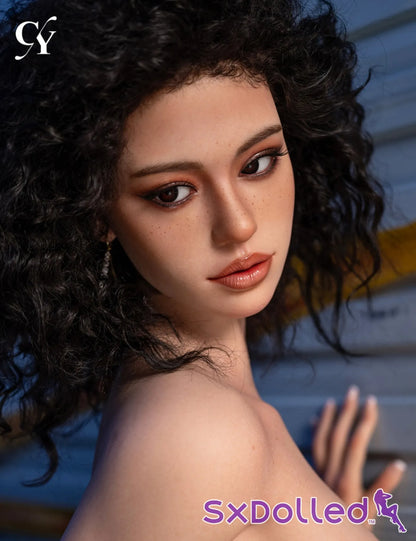 Tisane (F-Cup) (168cm) | Curly Black Hair Latina Sex Doll | Top CY Doll F-Cup / 168cm / Black Sex Doll