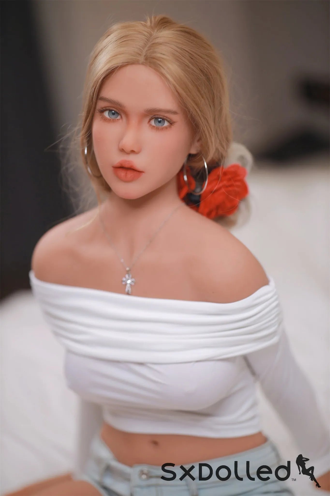 Torres (E-Cup) (94cm) | Sex Doll Torso E-Cup / 94cm / Blonde Sex Torso