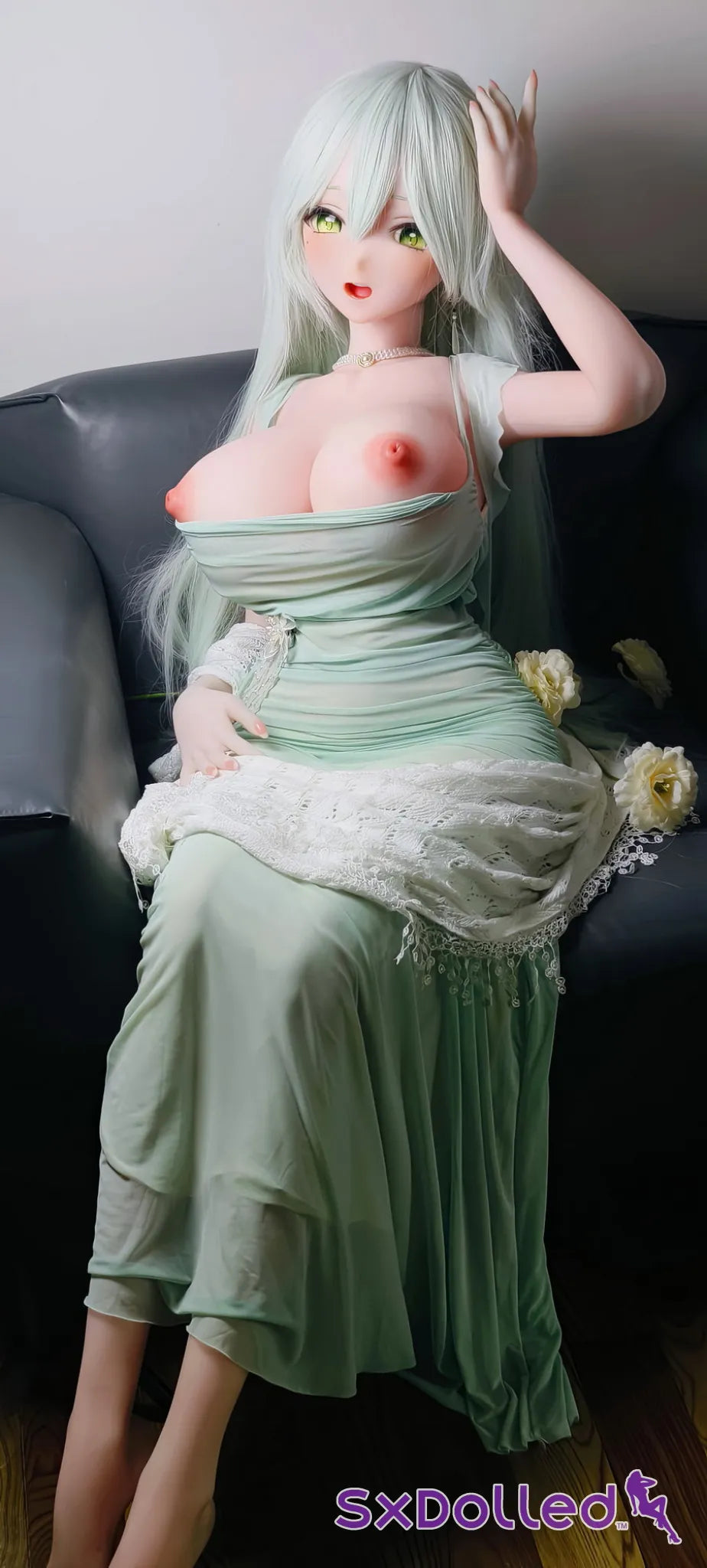 Tsukimi Kohaku (S-Cup) (163cm) | MILF Anime Sex Doll | Elsa Babe - S-Cup / 163cm / Green - Sex Doll