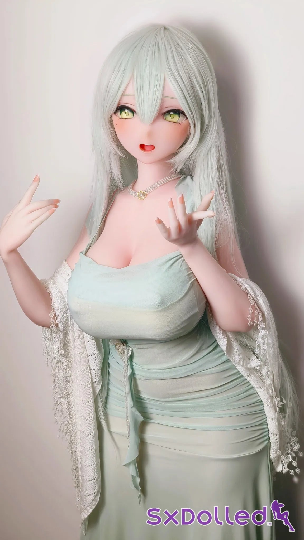 Tsukimi Kohaku (S-Cup) (163cm) | MILF Anime Sex Doll | Elsa Babe - S-Cup / 163cm / Green - Sex Doll