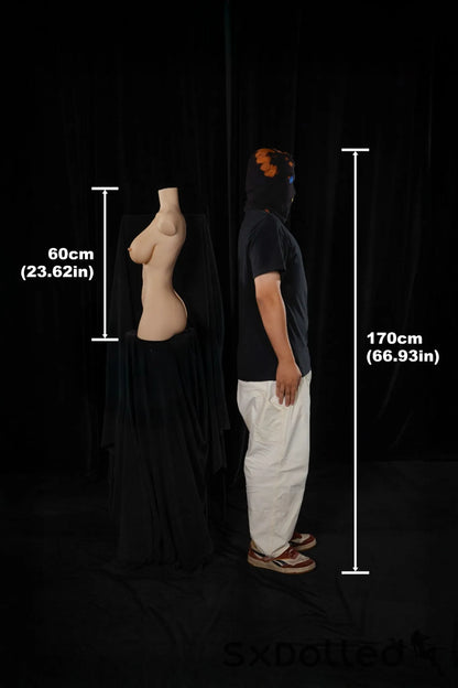 ULW #662 (E-Cup) (60cm) | Tanned Sex Doll Torso | Climax Doll E-Cup / 60cm Sex Torso