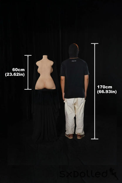 ULW #662 (E-Cup) (60cm) | Tanned Sex Doll Torso | Climax Doll E-Cup / 60cm Sex Torso
