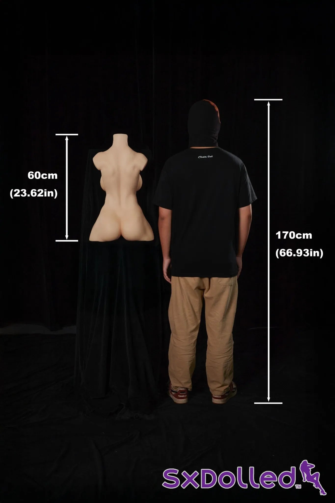 ULW #663 (F-Cup) (60cm) | Busty Sex Doll Torso | Climax Doll F-Cup / 60cm Sex Torso