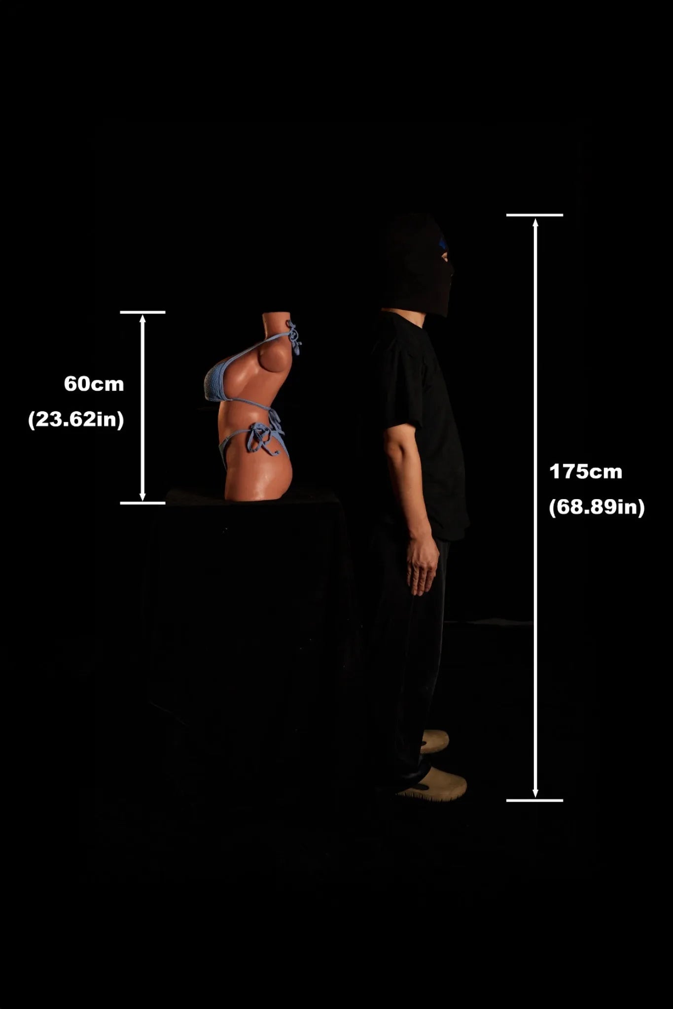 ULW #664 (G-Cup) (60cm) | Busty Sex Doll Torso | Climax Doll G-Cup / 60cm Sex Torso