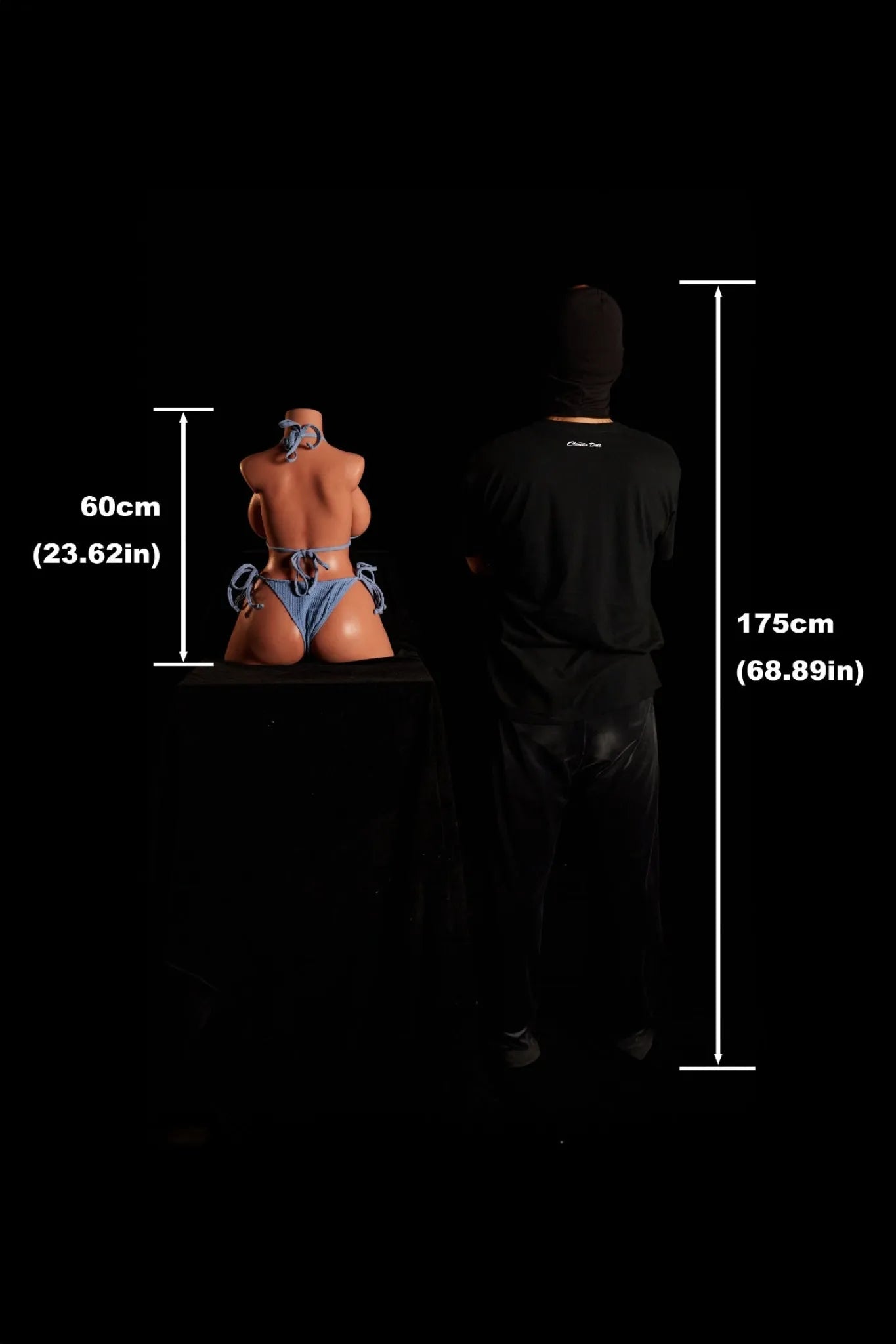 ULW #664 (G-Cup) (60cm) | Busty Sex Doll Torso | Climax Doll G-Cup / 60cm Sex Torso