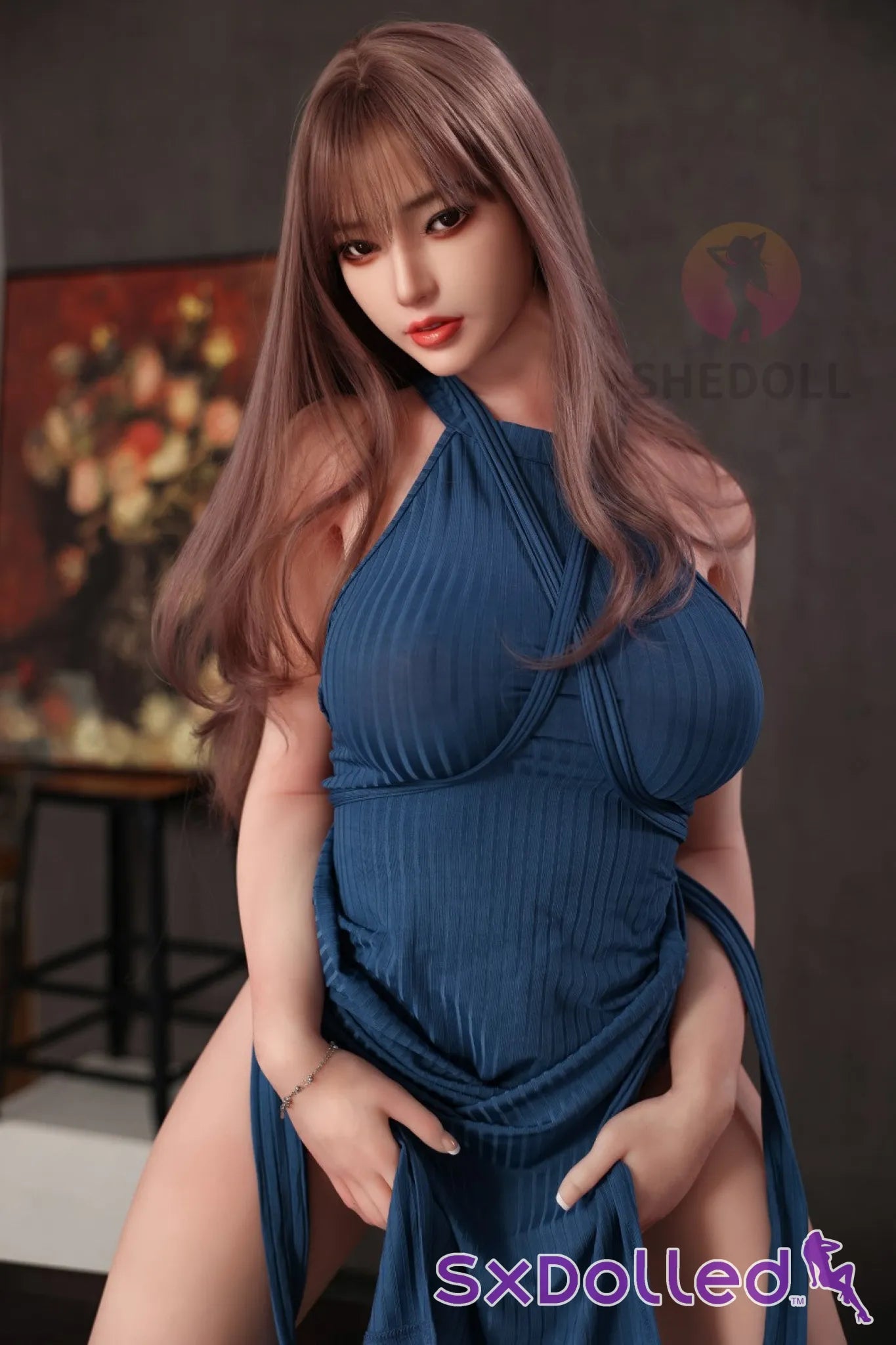Valenia (E-Cup) (165cm) | Sex Doll E-Cup / 165cm / Brunette Sex Doll