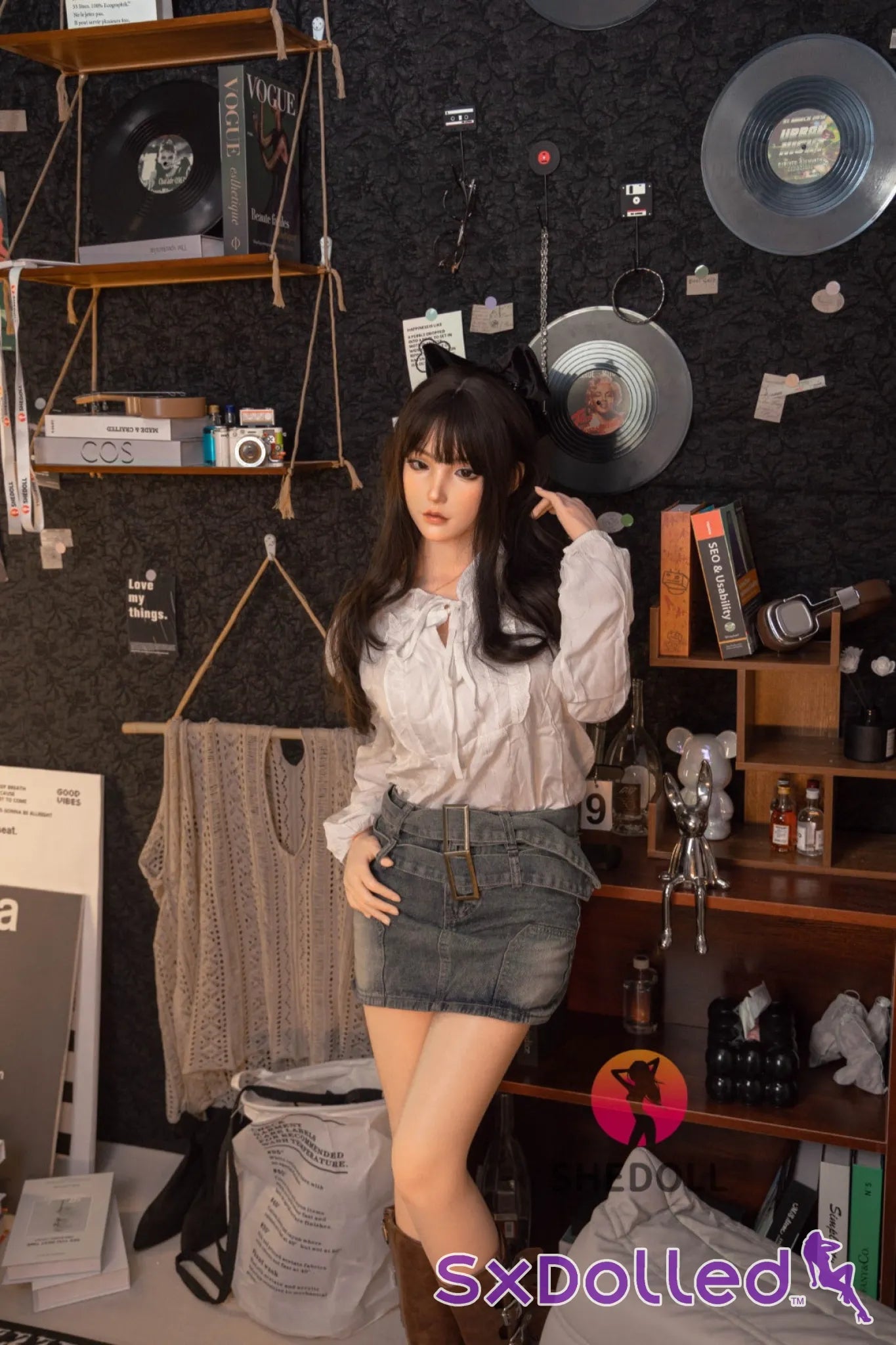 Vesper (C-Cup) (158cm) | Sex Doll C-Cup / 158cm / Brunette Sex Doll
