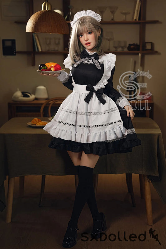 Vicky.H (E Cup) (161cm) | Blonde Maid Cosplay Sex Doll | SE Doll E Cup / 161cm / Blonde Sex Doll