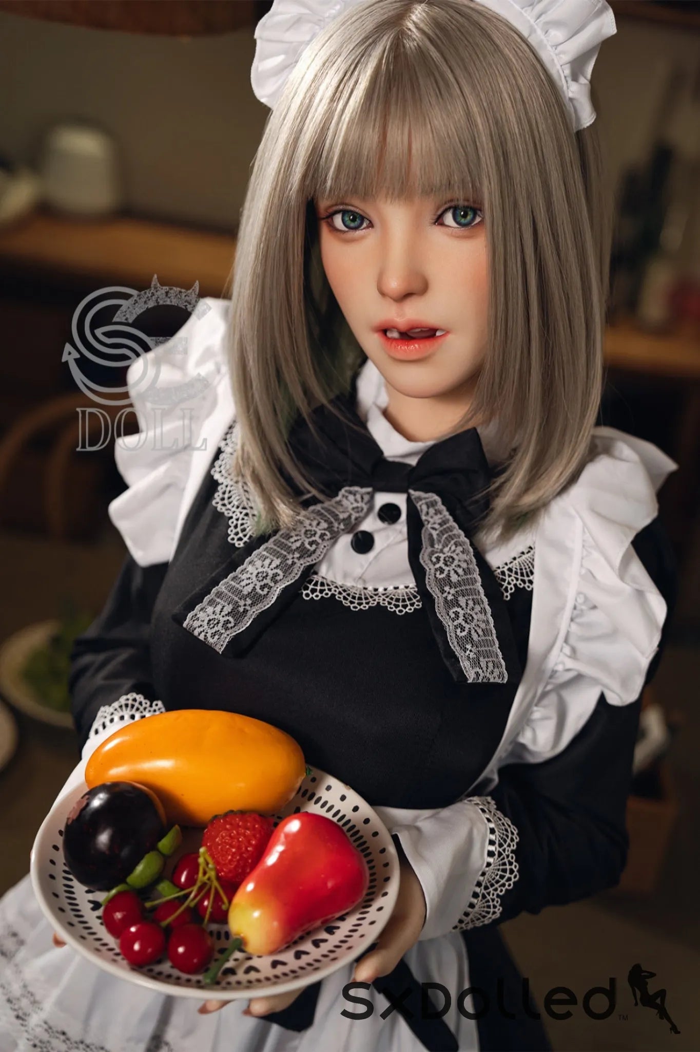 Vicky.H (E Cup) (161cm) | Blonde Maid Cosplay Sex Doll | SE Doll E Cup / 161cm / Blonde Sex Doll