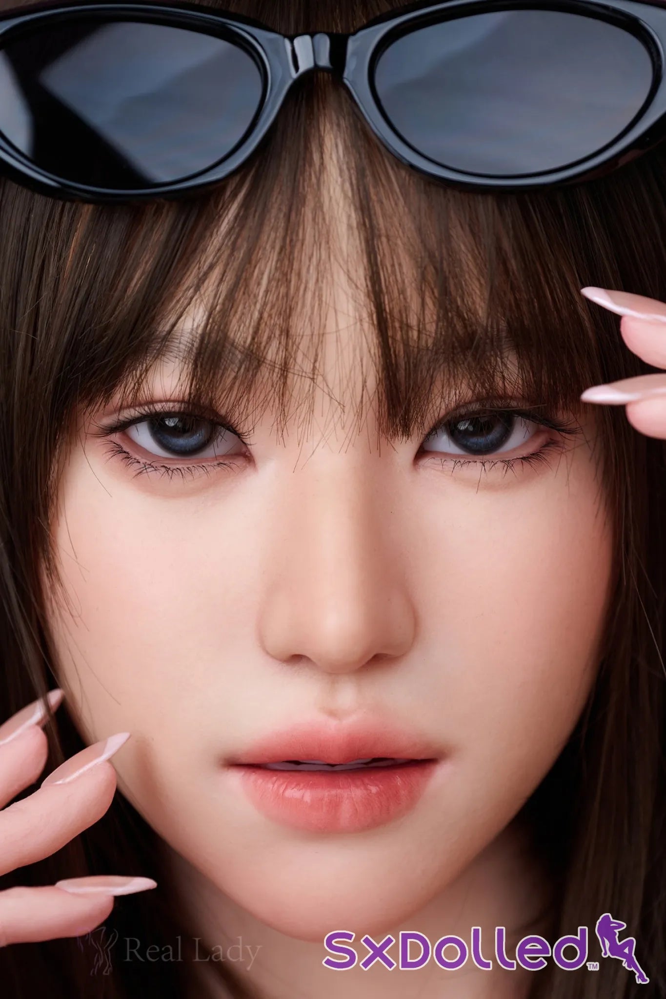 Viki (H-Cup) (150cm) | Thick Brunette Asian Sex Doll | Real Lady H-Cup / 150cm / Brunette Sex Doll