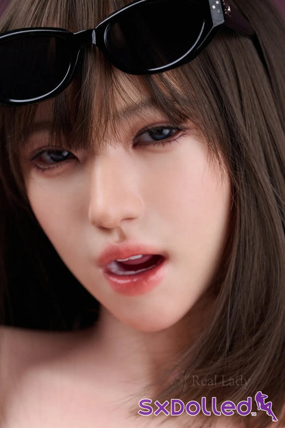 Viki (H-Cup) (150cm) | Thick Brunette Asian Sex Doll | Real Lady H-Cup / 150cm / Brunette Sex Doll