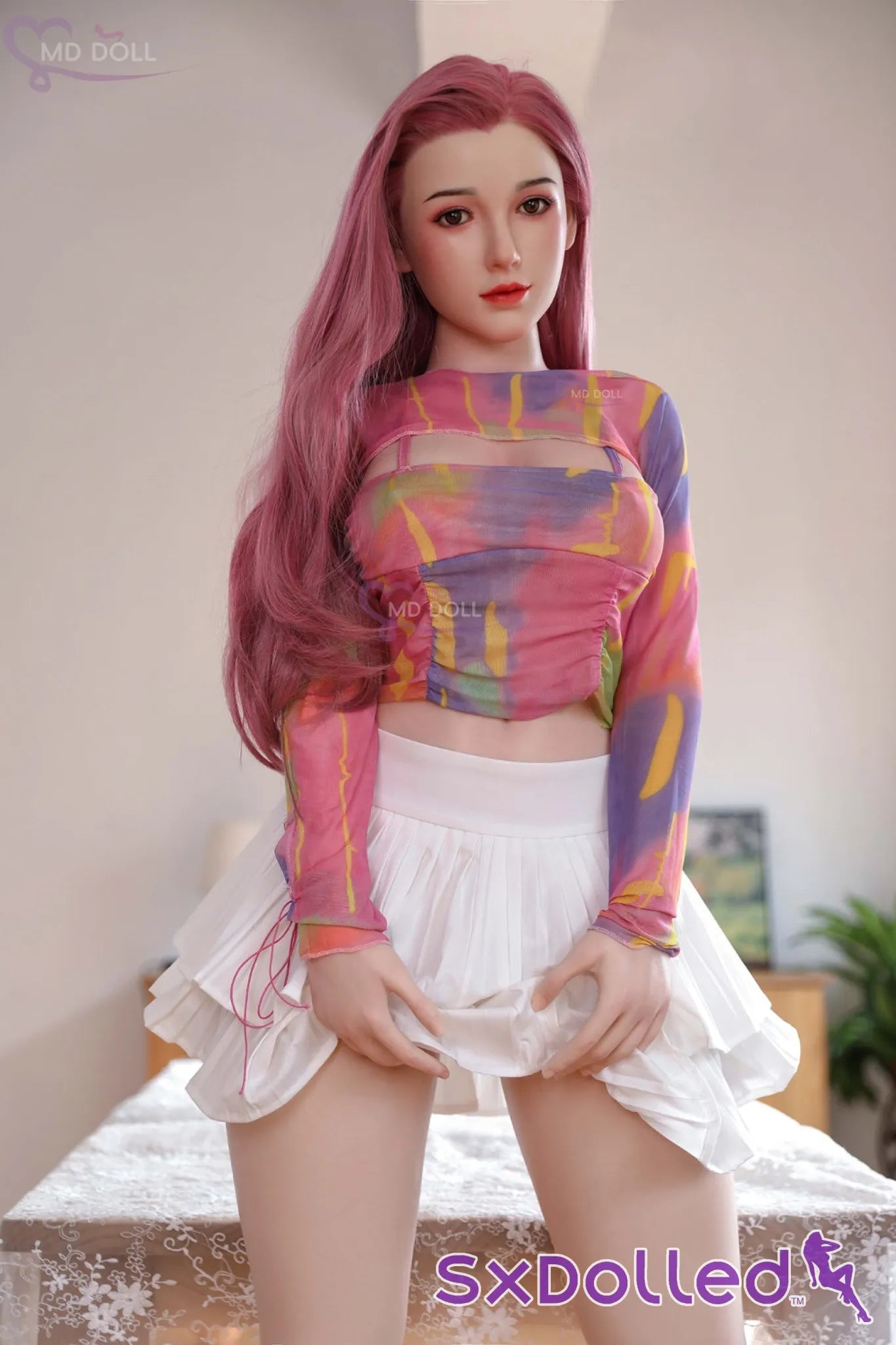Viona (C-Cup) (166cm) | Caucasian Pink Hair Sex Doll | MD Doll C-Cup / 166cm / Pink Sex Doll