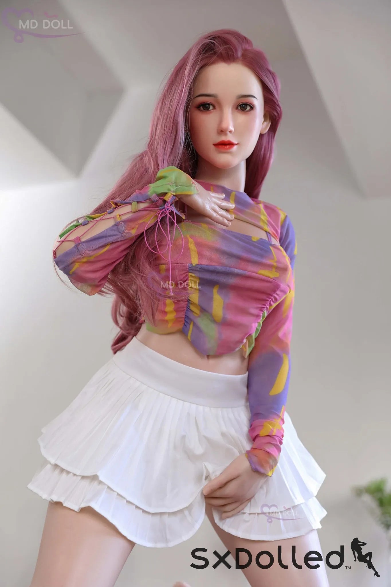 Viona (C-Cup) (166cm) | Caucasian Pink Hair Sex Doll | MD Doll C-Cup / 166cm / Pink Sex Doll