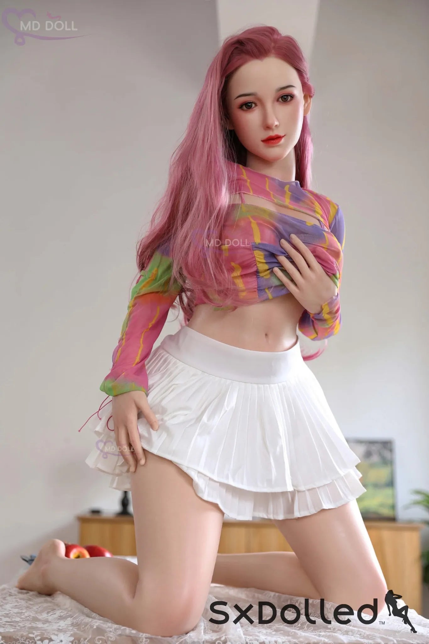 Viona (C-Cup) (166cm) | Caucasian Pink Hair Sex Doll | MD Doll C-Cup / 166cm / Pink Sex Doll