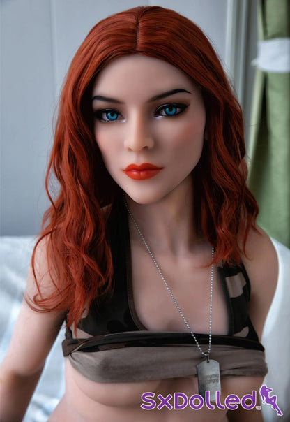 Vivian A (B-Cup) (158cm) | Blue Eyed Red Haired Sex Doll | HR Doll - B-Cup / 158cm / Red - Sex Doll