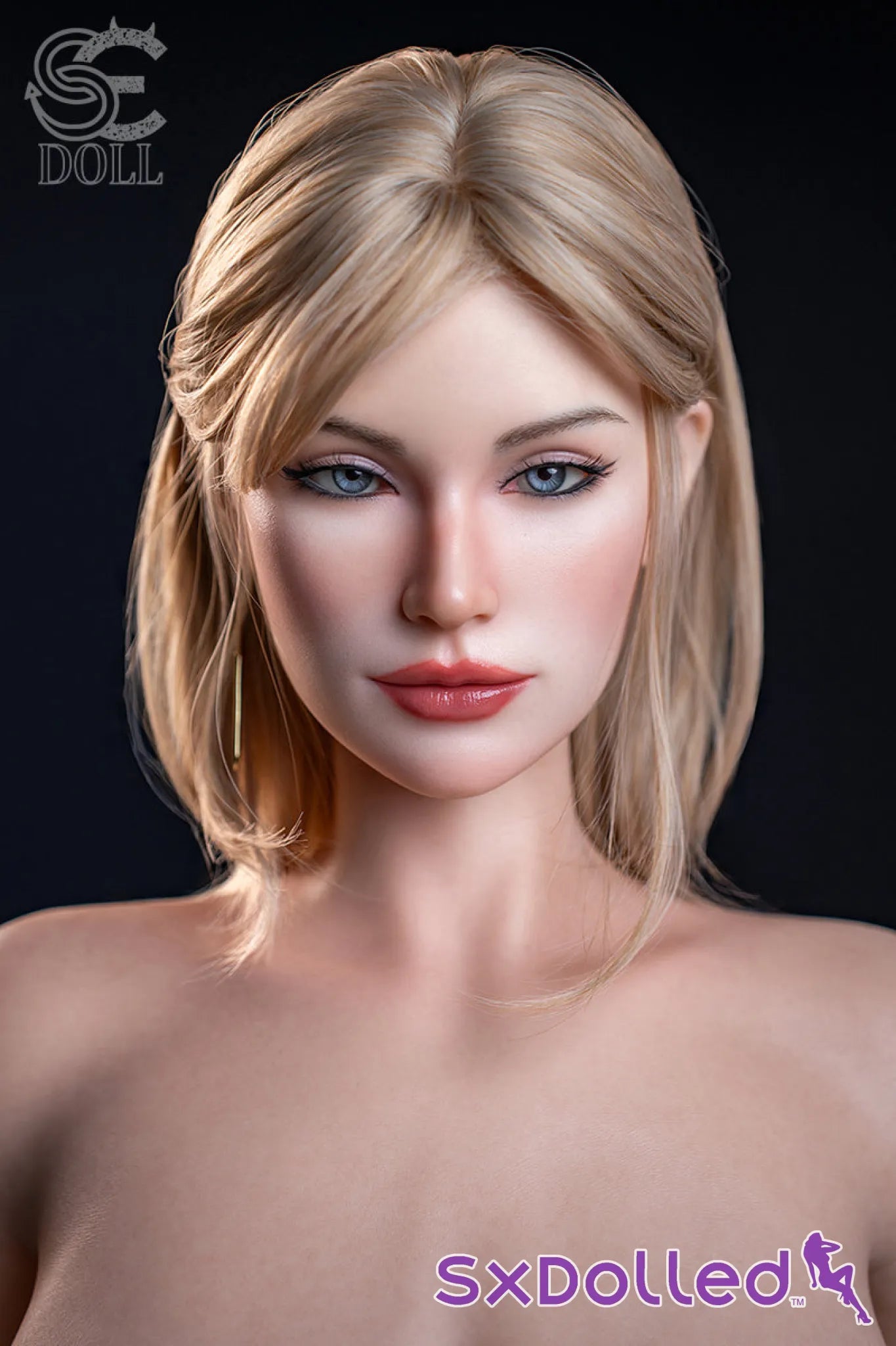 Vivian.A (E-Cup) (175cm) | Office Secretary Sex Doll | SE Doll - E-Cup / 175cm / Blonde - Sex Doll
