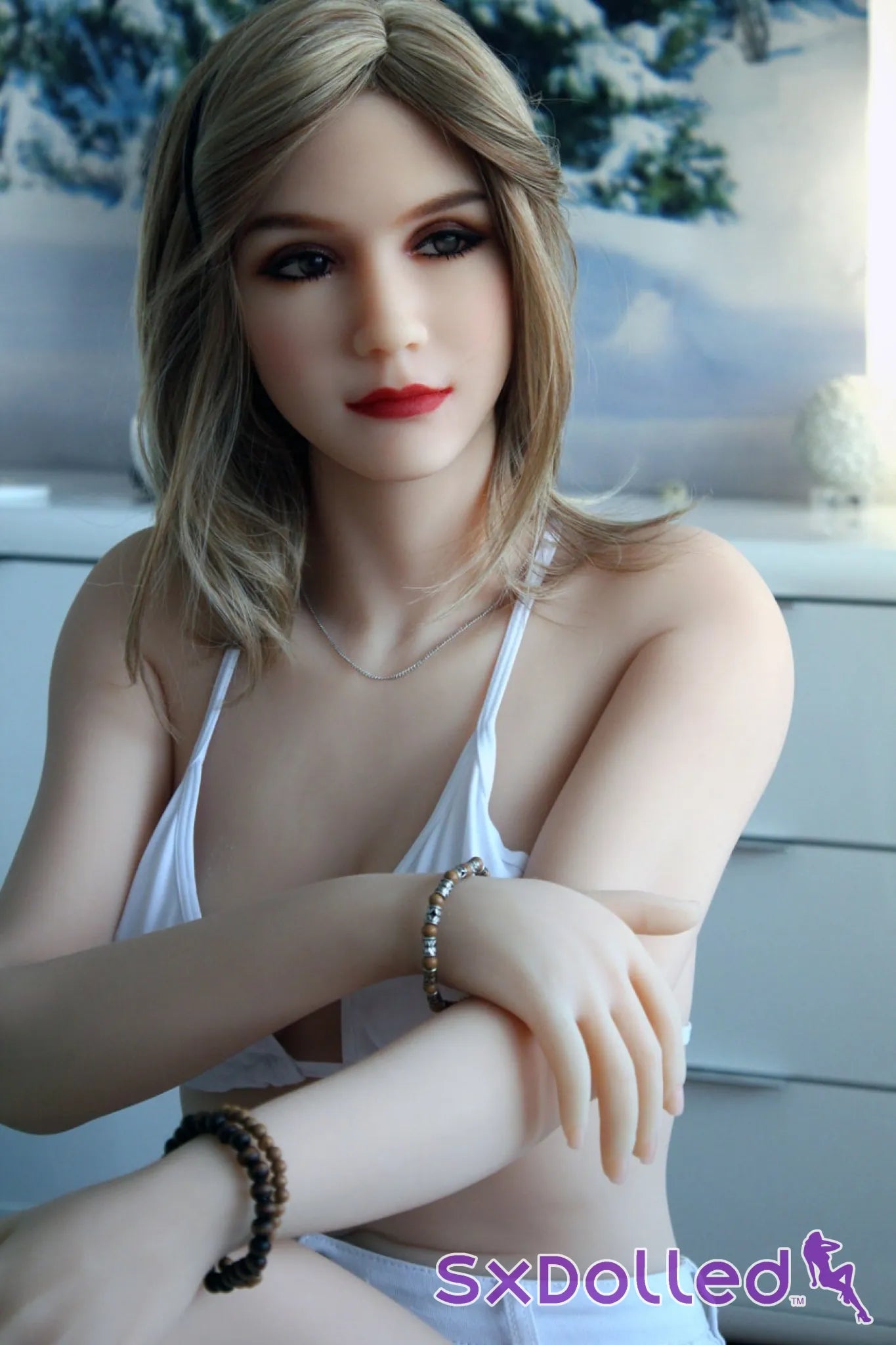 Wafa (B-Cup) (158cm) | Brunette Bikini Babe Sex Doll | HR Doll - B-Cup / 158cm / Blonde - Sex Doll
