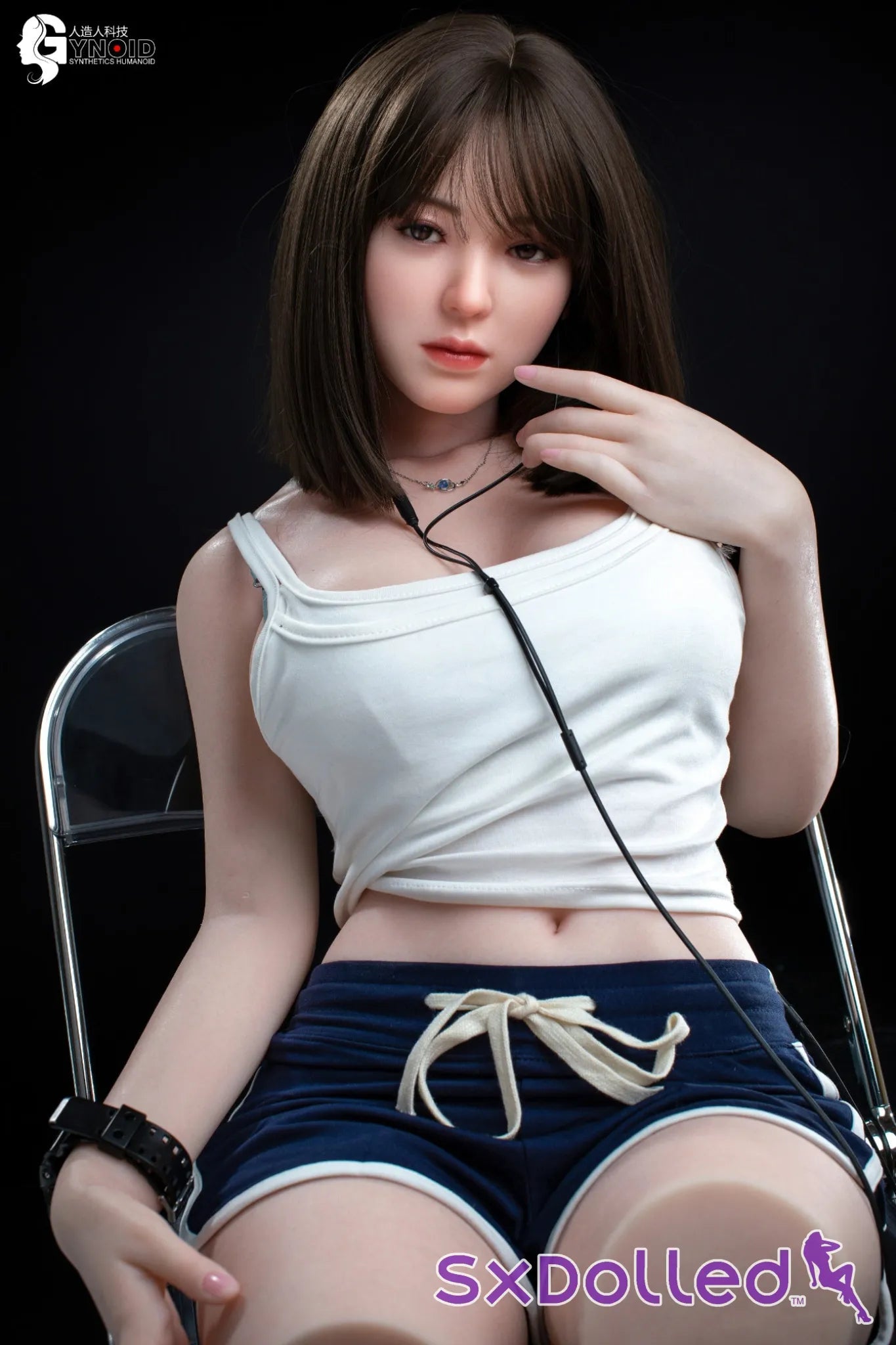 Wanying A (G-Cup) (96cm) | Realistic Sex Doll Torso | Gynoid Doll G-Cup / 96cm / Brunette Sex Torso