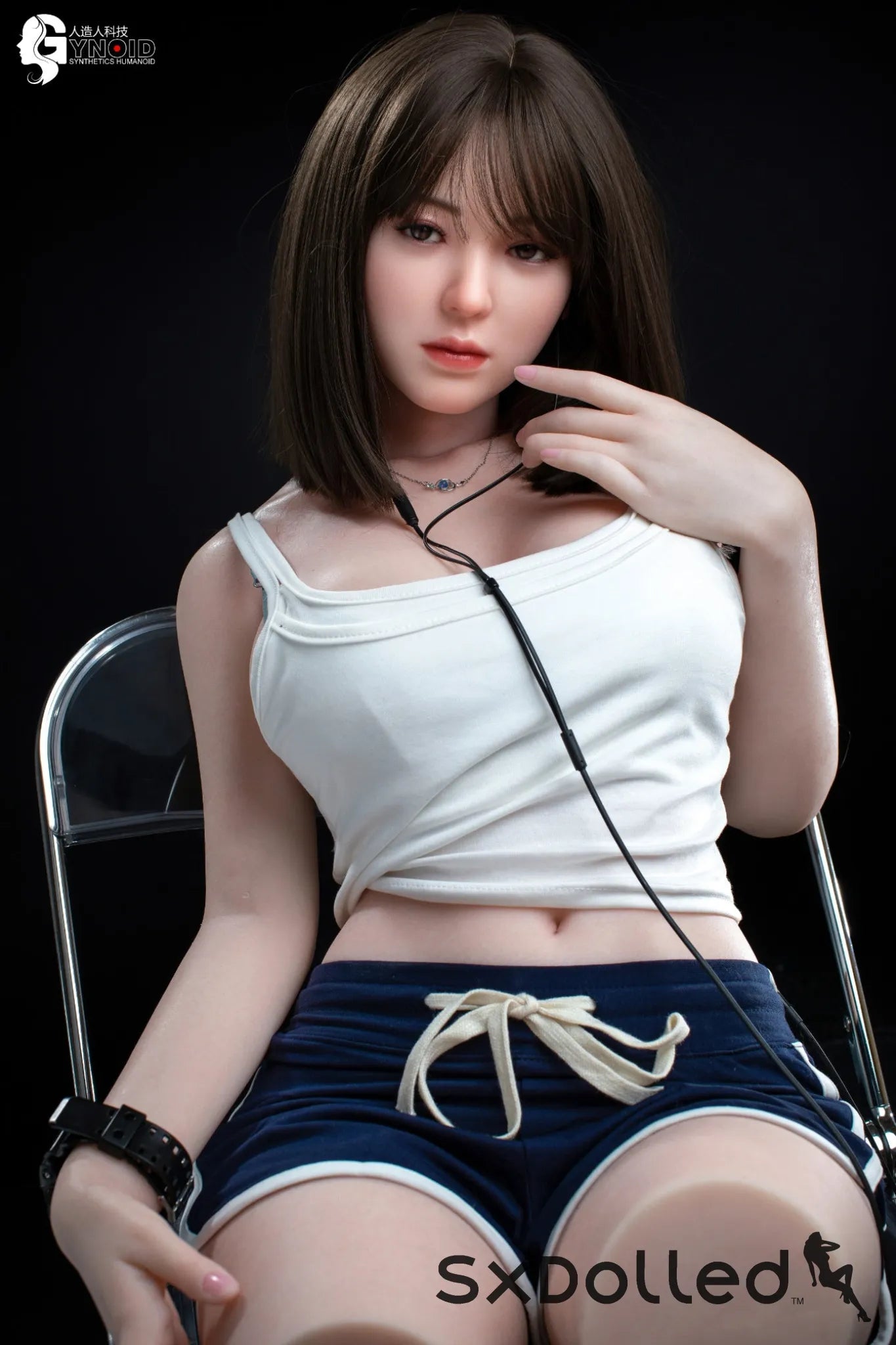 Wanying A (G-Cup) (96cm) | Realistic Sex Doll Torso | Gynoid Doll G-Cup / 96cm / Brunette Sex Torso