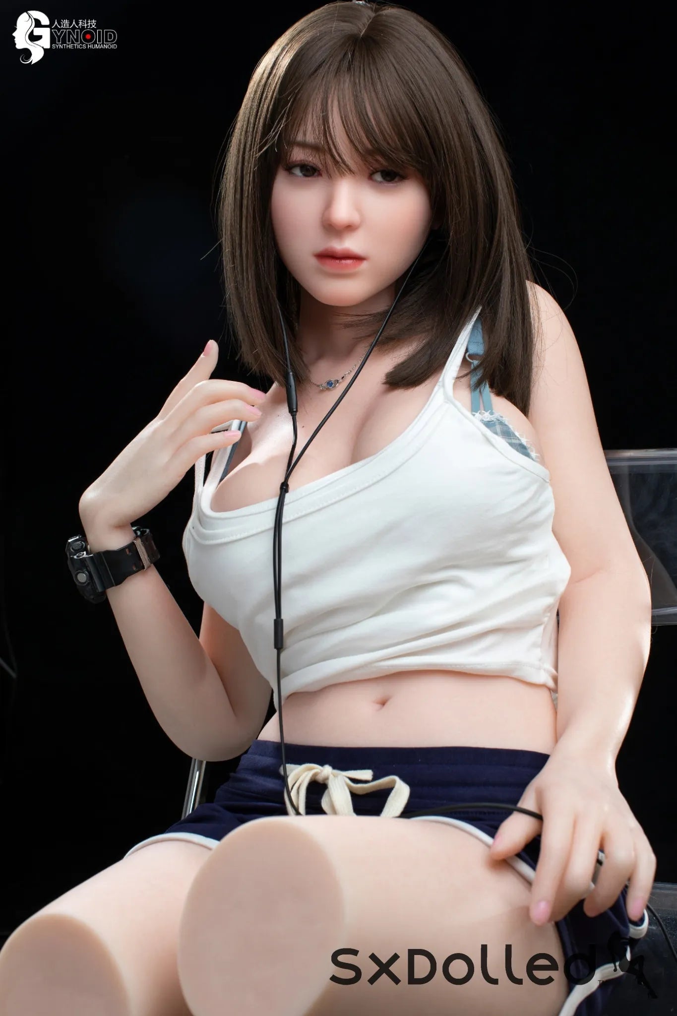 Wanying A (G-Cup) (96cm) | Realistic Sex Doll Torso | Gynoid Doll G-Cup / 96cm / Brunette Sex Torso