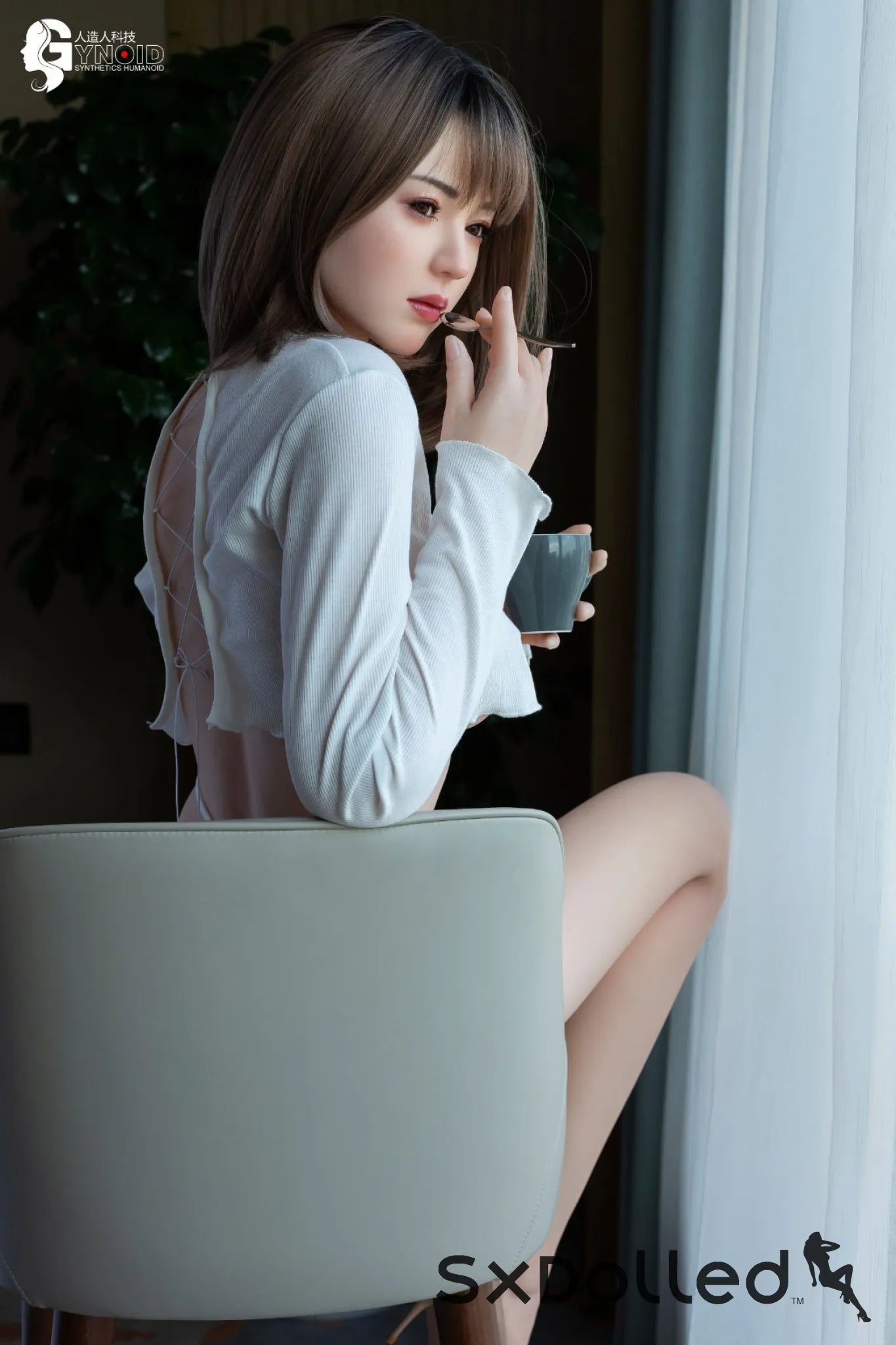 Wanying (G-Cup) (165cm) | Ultra Realistic Sex Doll | Gynoid Doll G-Cup / 165cm / Brunette Sex Doll