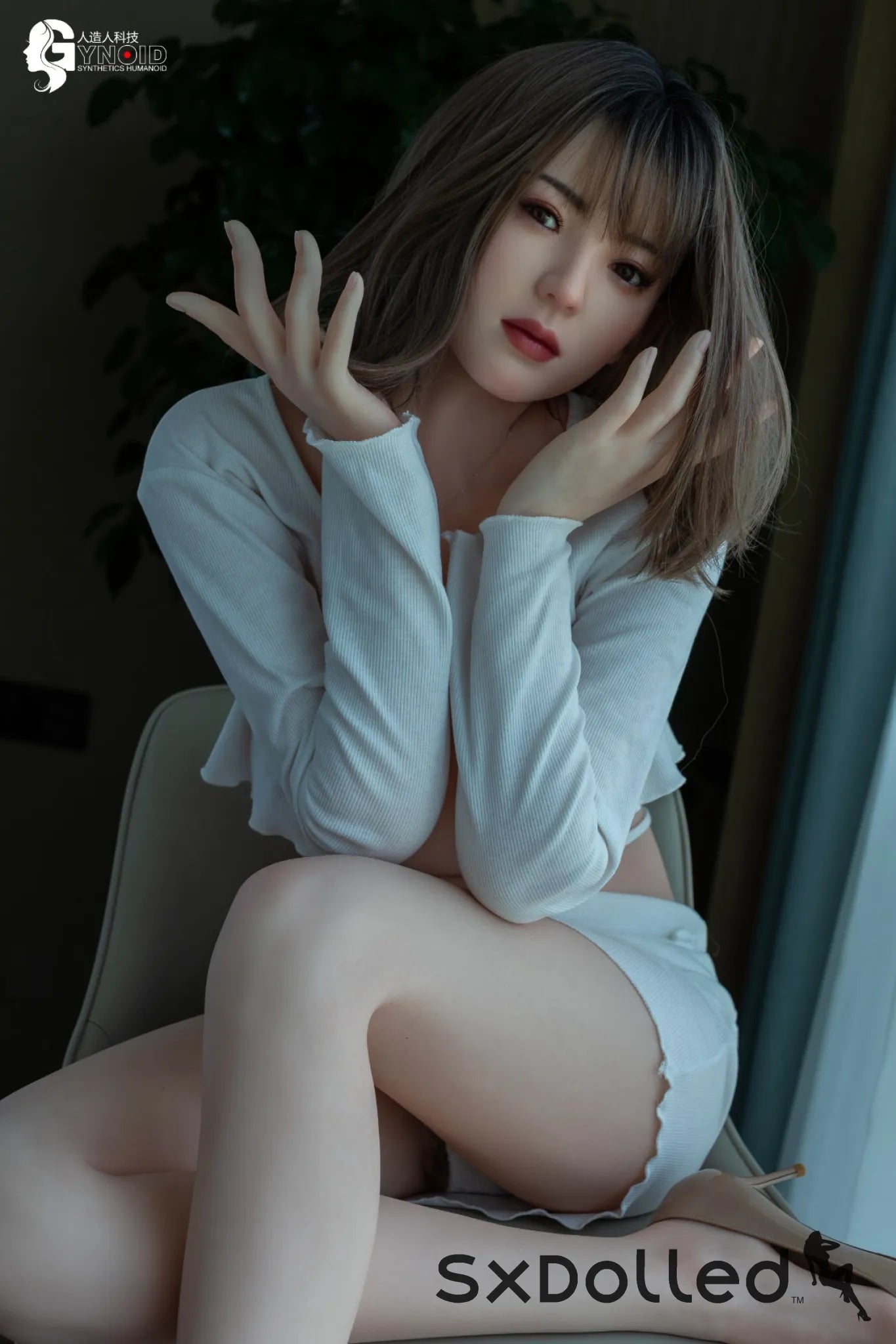 Wanying (G-Cup) (165cm) | Ultra Realistic Sex Doll | Gynoid Doll G-Cup / 165cm / Brunette Sex Doll