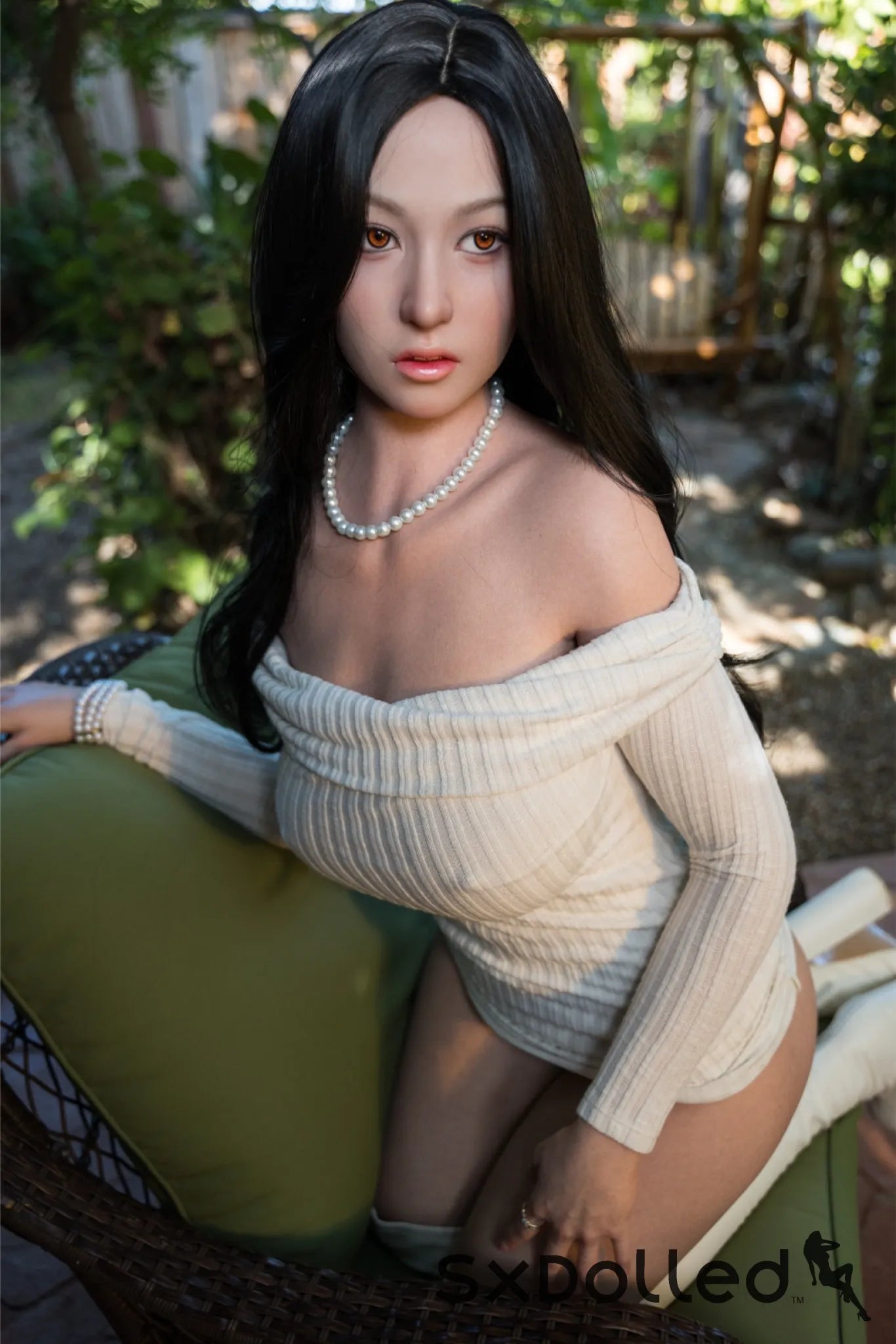 WanZhi B (F-Cup) (167cm) | Asian Curvy Busty Sex Doll | IDODOLL F-Cup / 167cm / Black Sex Doll