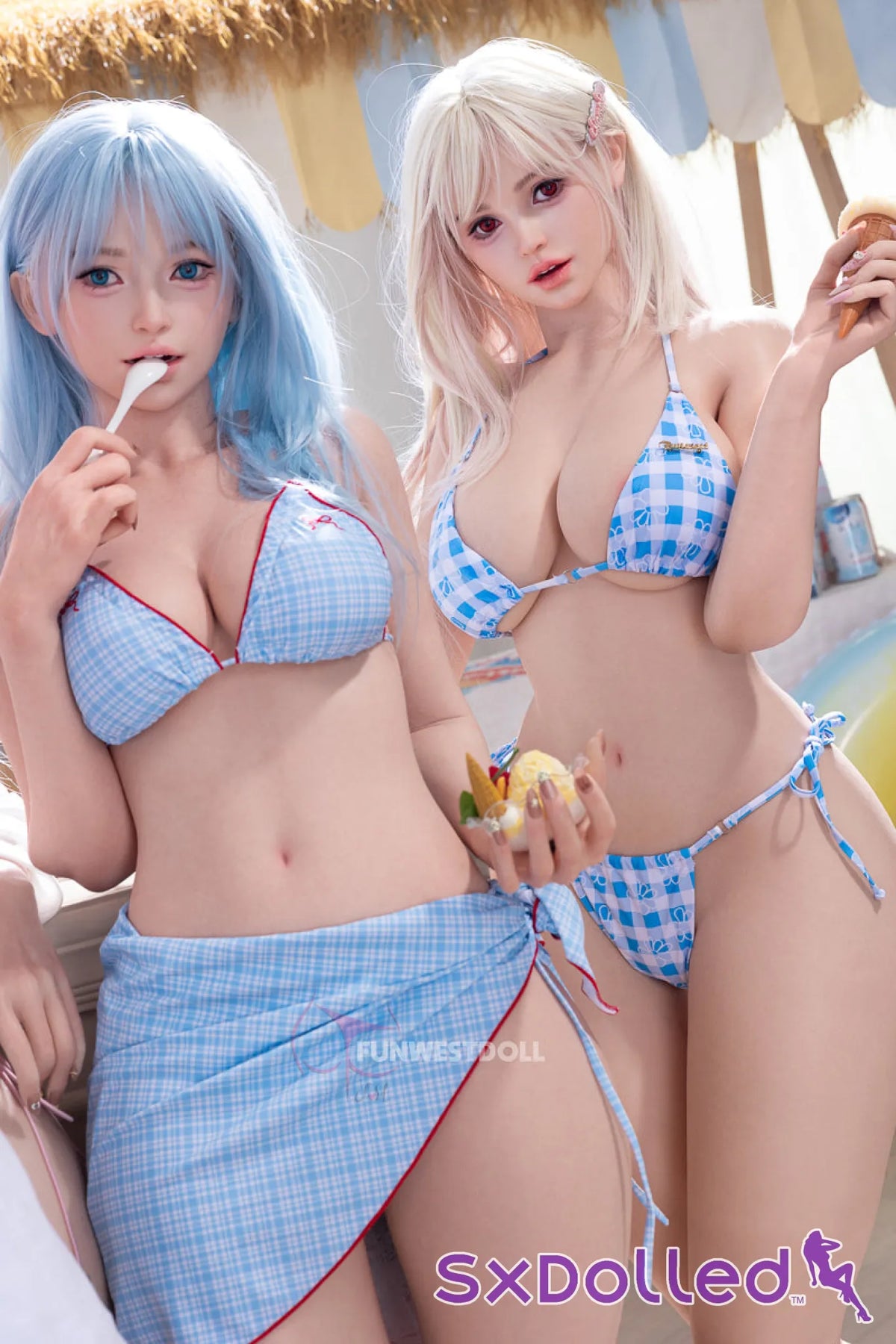 White Lily A (G-Cup) (157cm) | Playful Blonde Beauty Sex Doll | Funwest Doll - G-Cup / 157cm / Blonde - Sex Doll