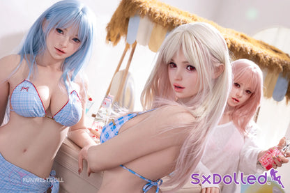 White Lily A (G-Cup) (157cm) | Playful Blonde Beauty Sex Doll | Funwest Doll - G-Cup / 157cm / Blonde - Sex Doll