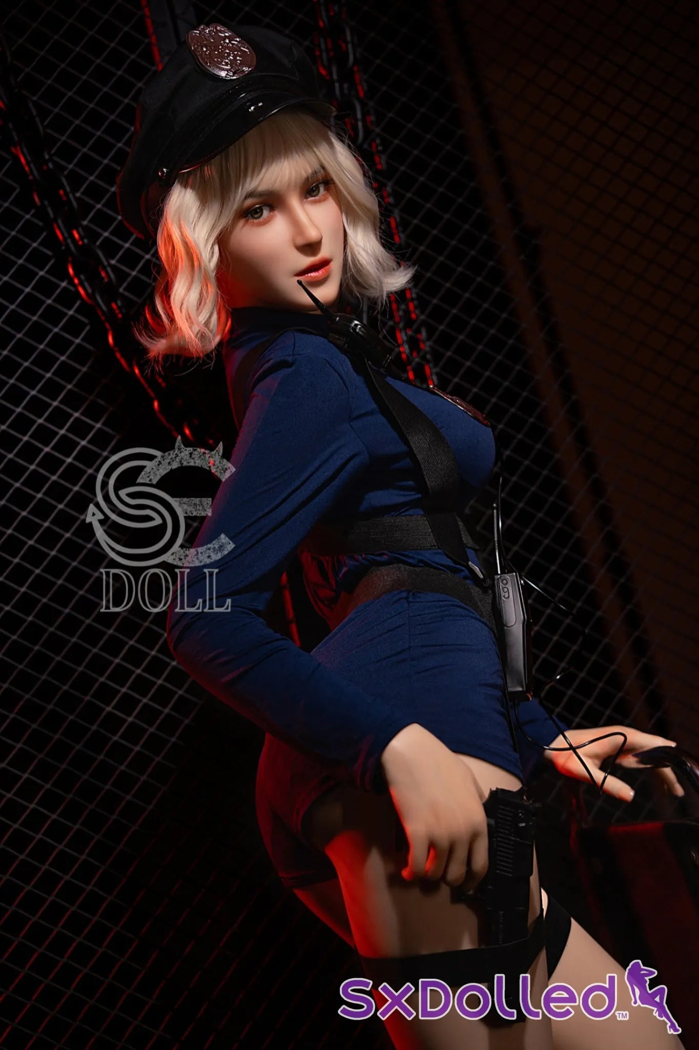 Xena.A (C Cup) (165cm) | Blonde Officer Cosplay Sex Doll | SE Doll C Cup / 165cm / Blonde Sex Doll