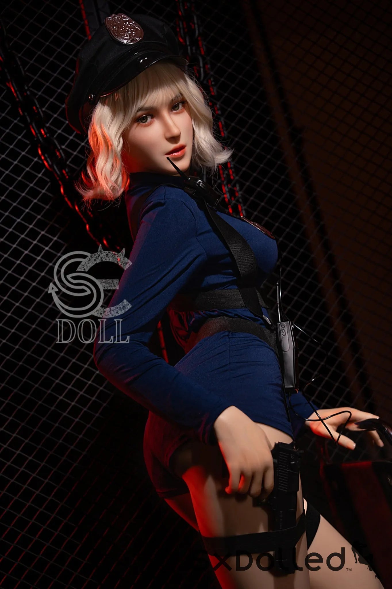Xena.A (C Cup) (165cm) | Blonde Officer Cosplay Sex Doll | SE Doll C Cup / 165cm / Blonde Sex Doll