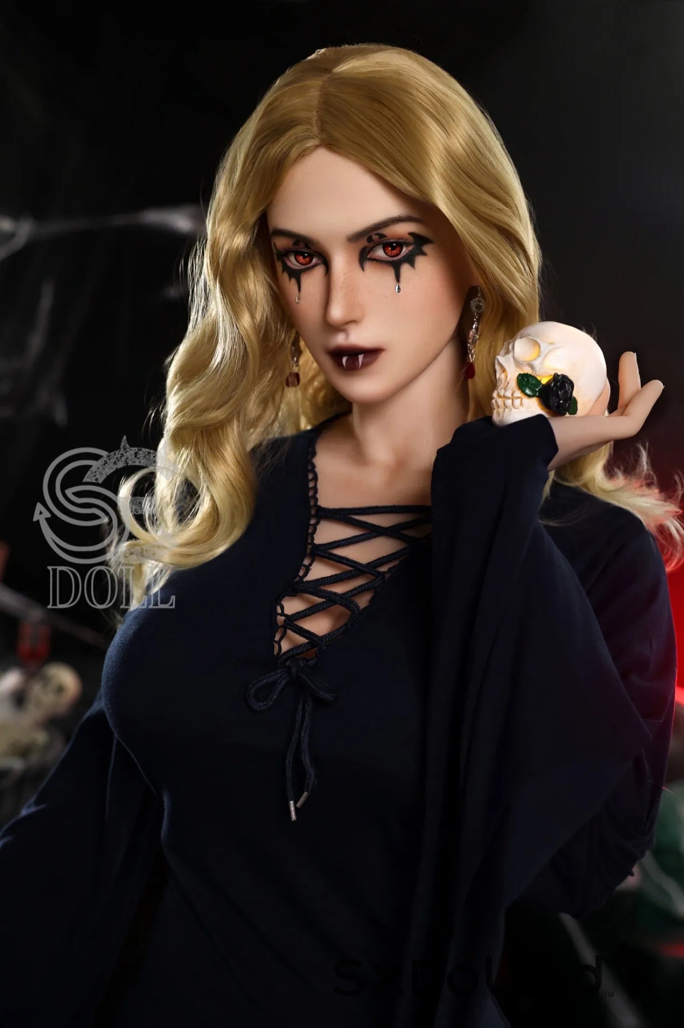 Xena.B (E Cup) (167cm) | Halloween Themed Sex Doll | SE Doll E Cup / 167cm / Blonde Sex Doll