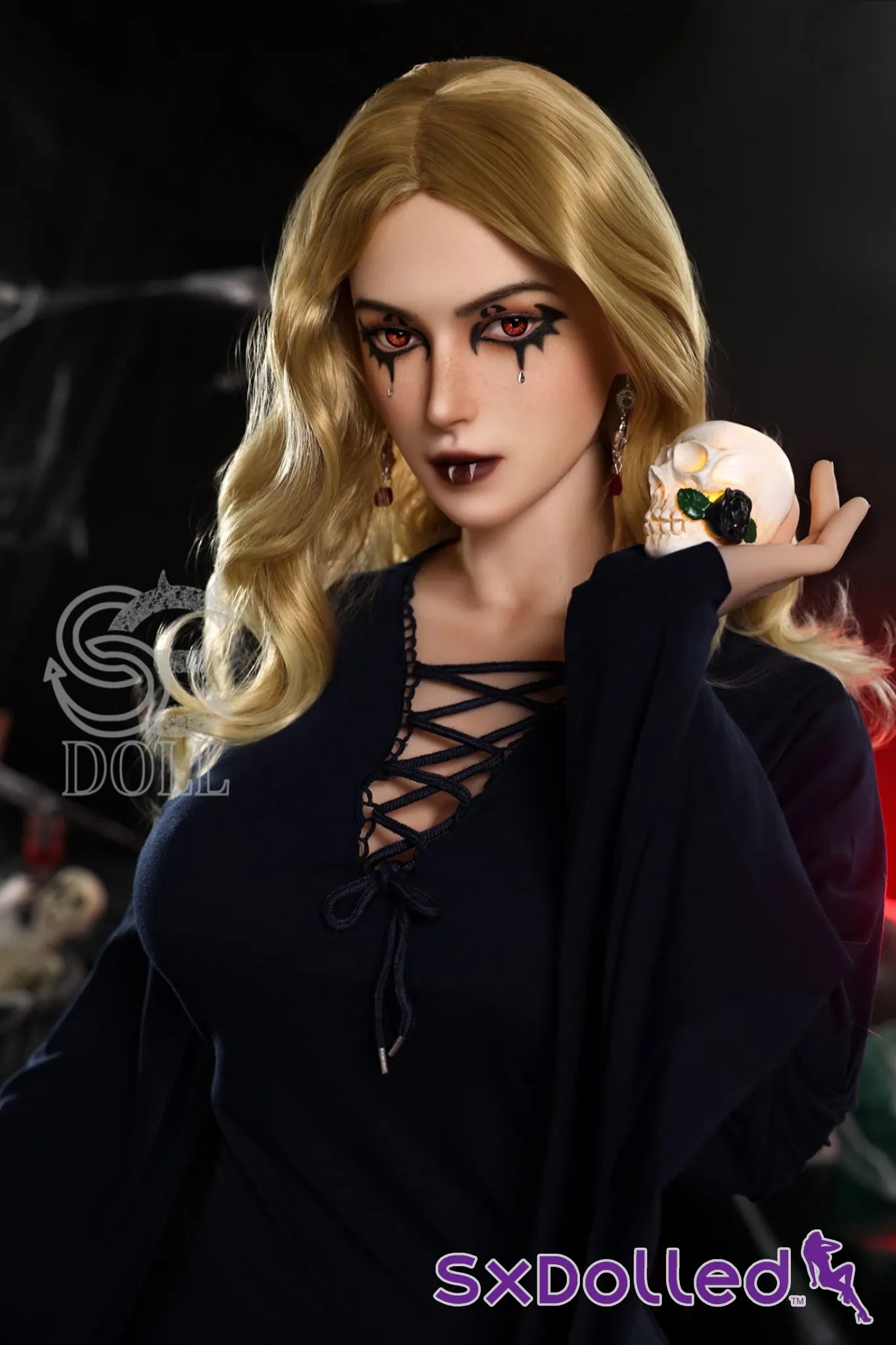Xena.B (E Cup) (167cm) | Halloween Themed Sex Doll | SE Doll E Cup / 167cm / Blonde Sex Doll