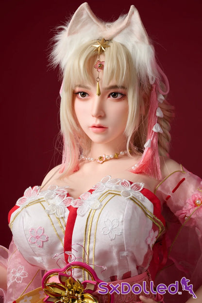 Xiao Wu (G-Cup) (156cm) |Asian Blonde Kitty Sex Doll | BQ Doll G-Cup / 156cm / Blonde Sex Doll