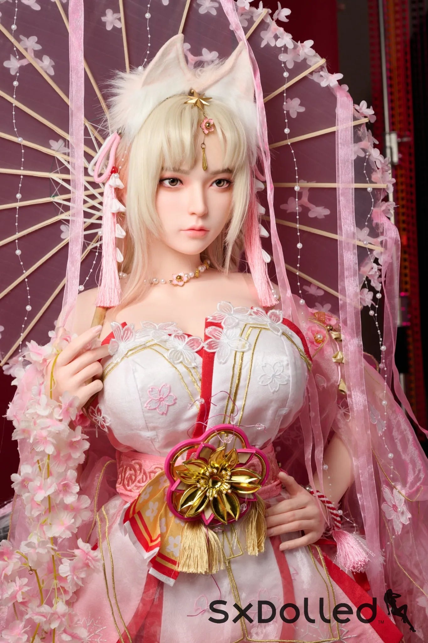 Xiao Wu (G-Cup) (156cm) |Asian Blonde Kitty Sex Doll | BQ Doll G-Cup / 156cm / Blonde Sex Doll