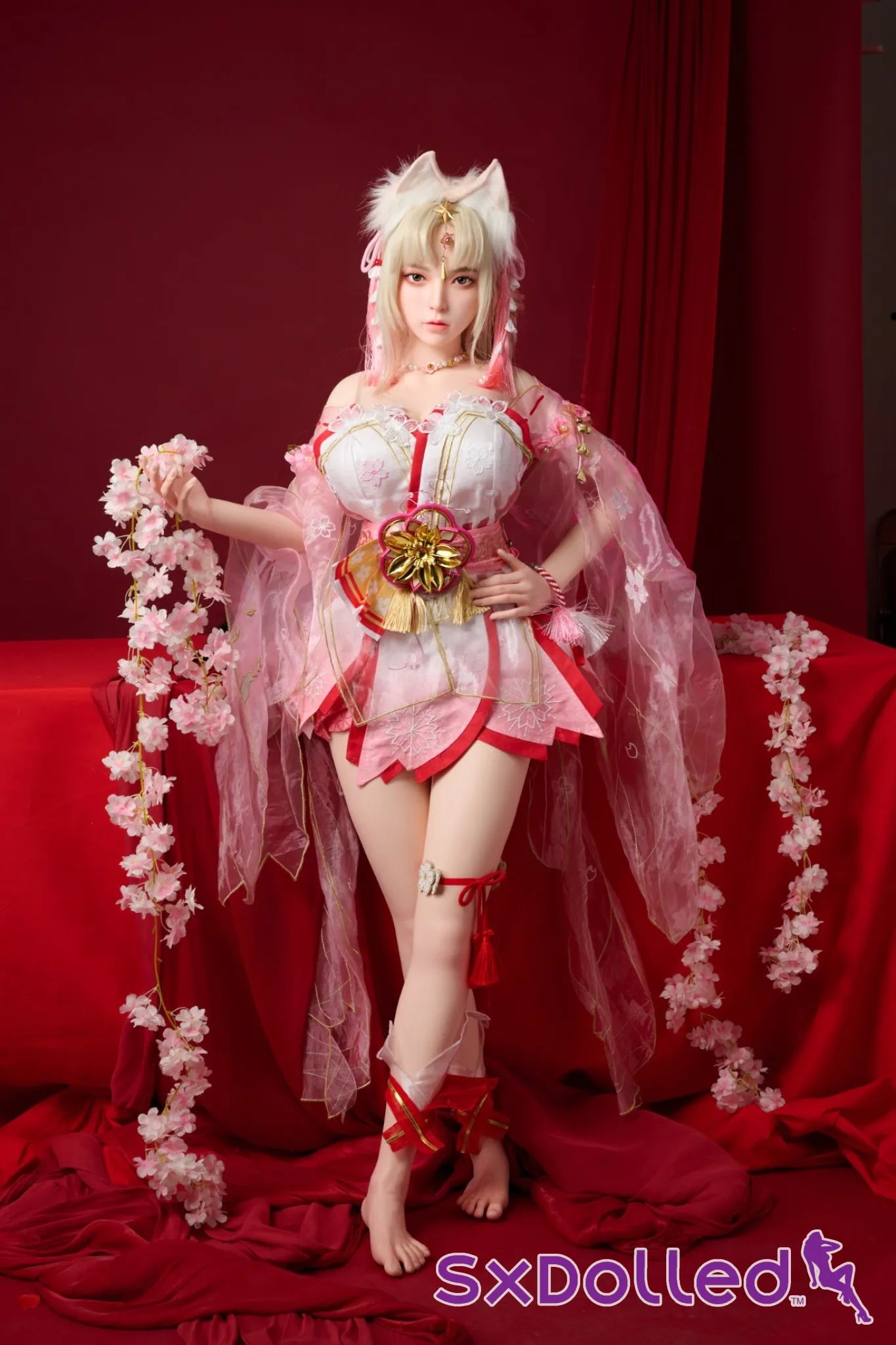 Xiao Wu (G-Cup) (156cm) |Asian Blonde Kitty Sex Doll | BQ Doll G-Cup / 156cm / Blonde Sex Doll