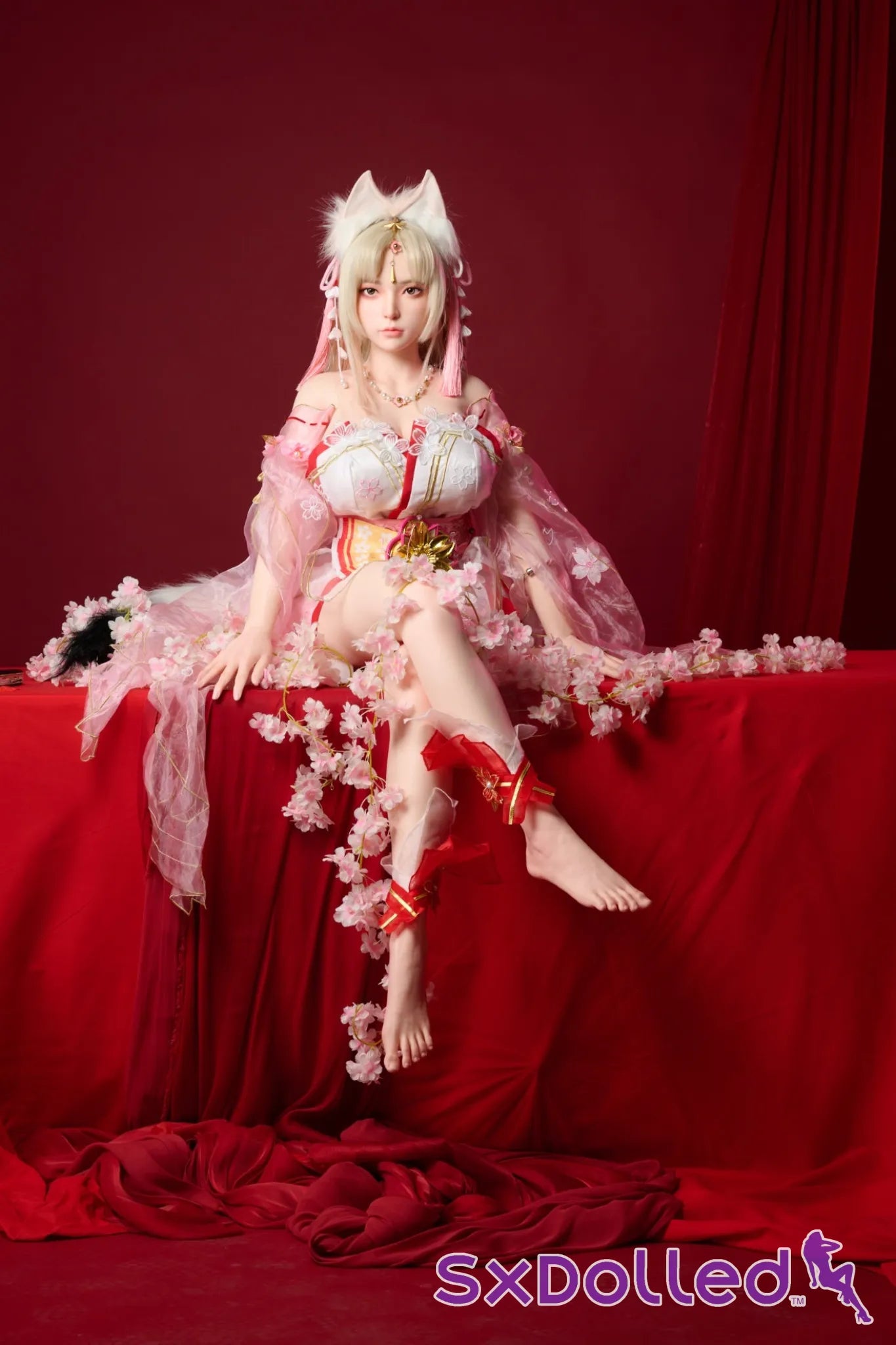 Xiao Wu (G-Cup) (156cm) |Asian Blonde Kitty Sex Doll | BQ Doll G-Cup / 156cm / Blonde Sex Doll