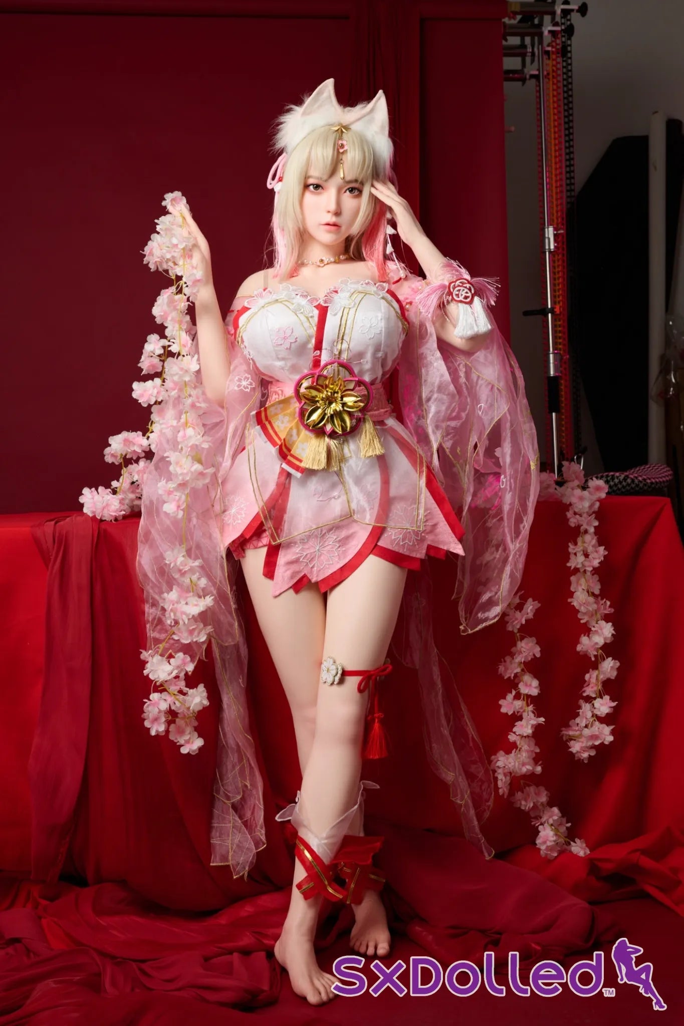 Xiao Wu (G-Cup) (156cm) |Asian Blonde Kitty Sex Doll | BQ Doll G-Cup / 156cm / Blonde Sex Doll