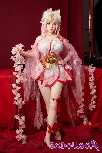 Xiao Wu (G-Cup) (156cm) |Asian Blonde Kitty Sex Doll | BQ Doll G-Cup / 156cm / Blonde Sex Doll