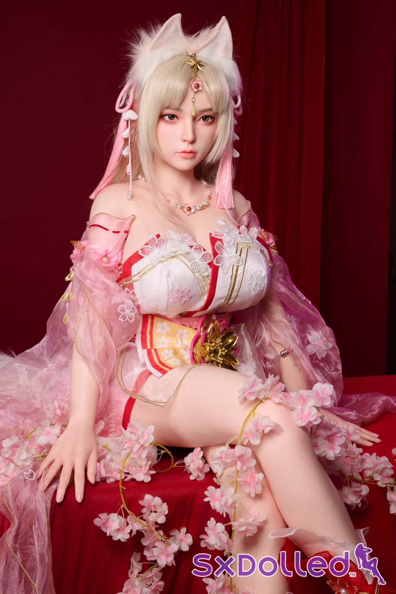 Xiao Wu (G-Cup) (156cm) |Asian Blonde Kitty Sex Doll | BQ Doll G-Cup / 156cm / Blonde Sex Doll