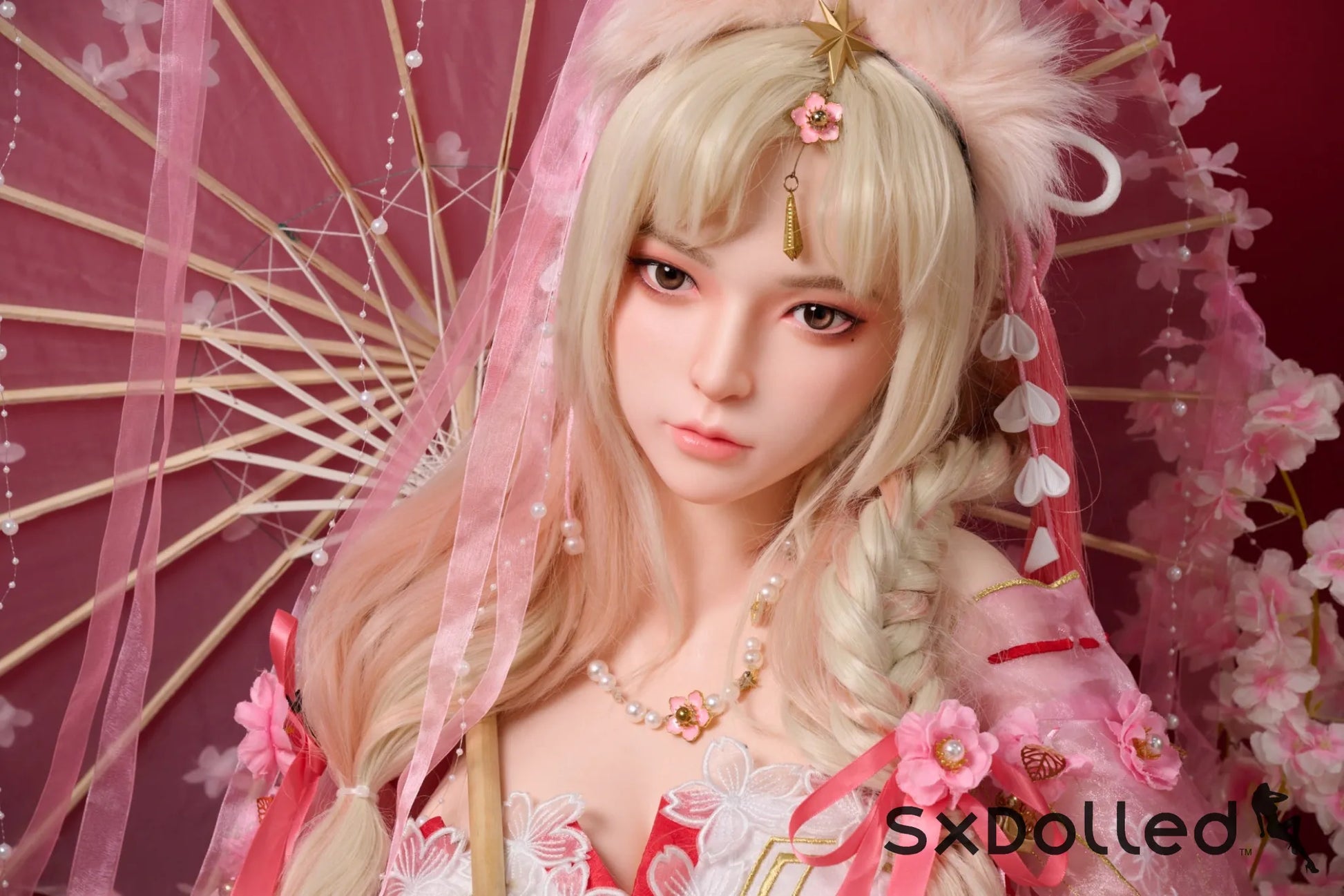 Xiao Wu (G-Cup) (156cm) |Asian Blonde Kitty Sex Doll | BQ Doll G-Cup / 156cm / Blonde Sex Doll