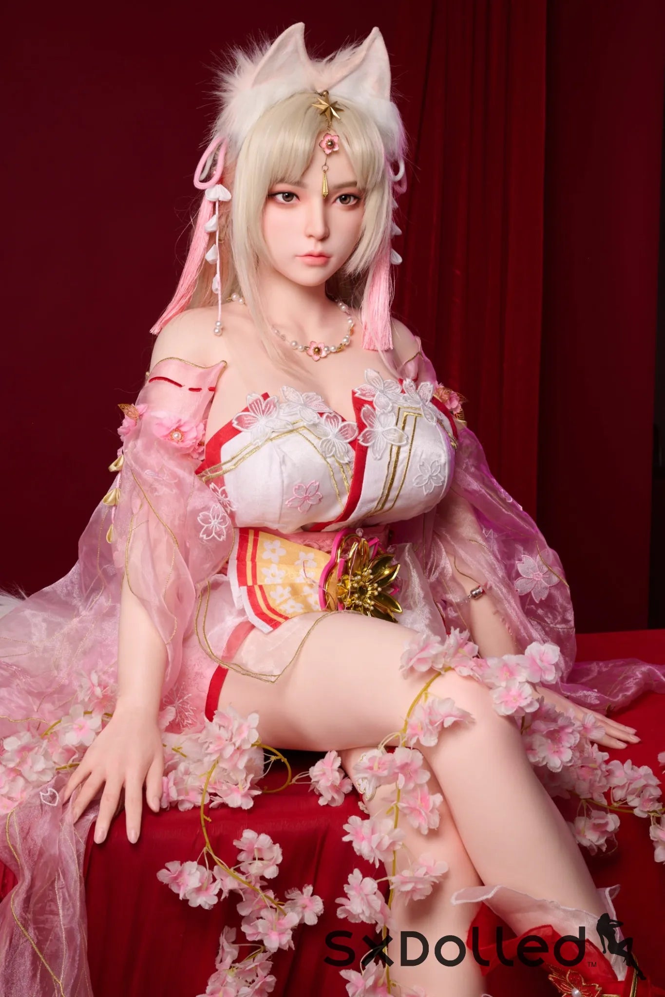 Xiao Wu (G-Cup) (156cm) |Asian Blonde Kitty Sex Doll | BQ Doll G-Cup / 156cm / Blonde Sex Doll