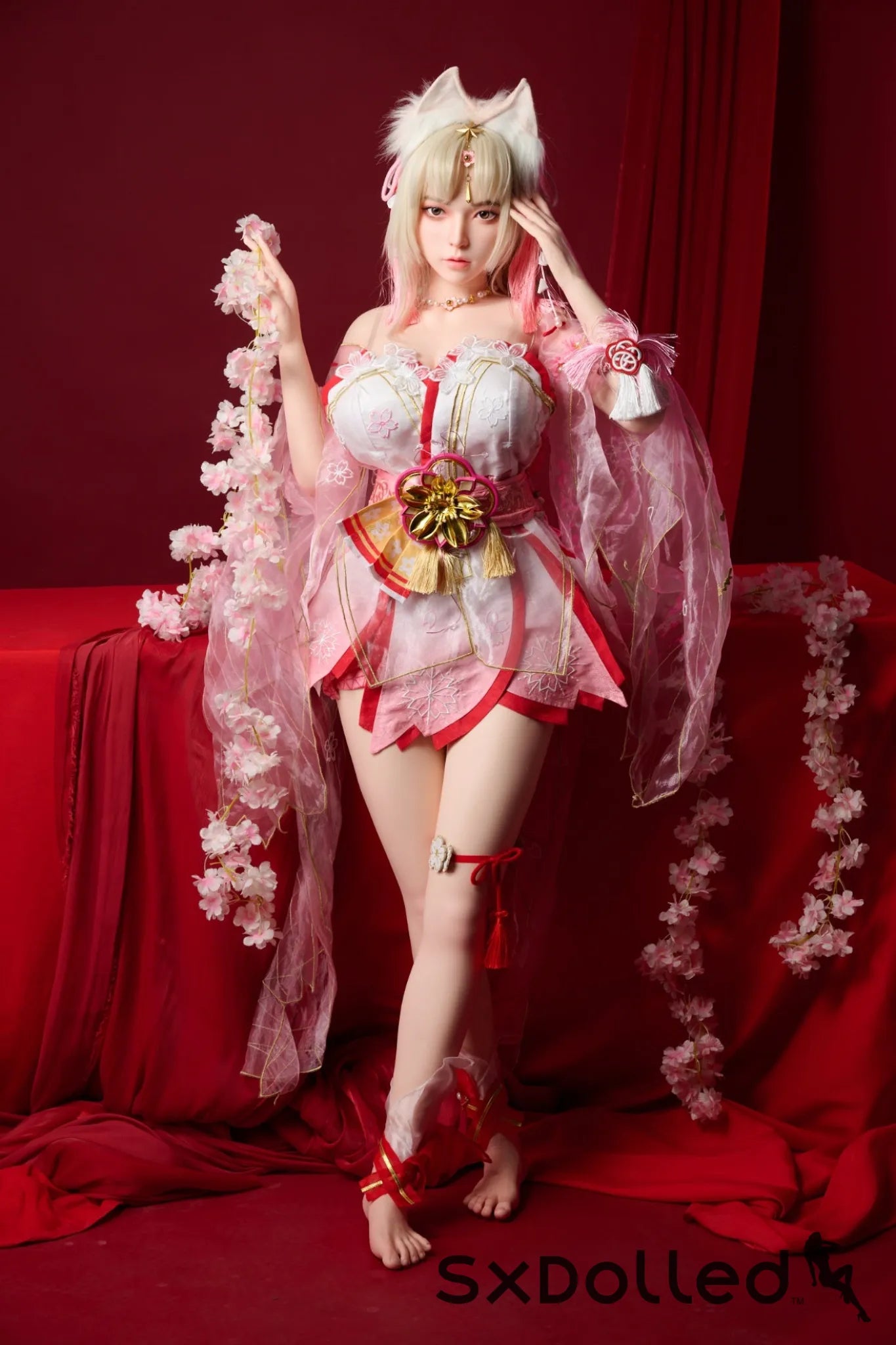 Xiao Wu (G-Cup) (156cm) |Asian Blonde Kitty Sex Doll | BQ Doll G-Cup / 156cm / Blonde Sex Doll