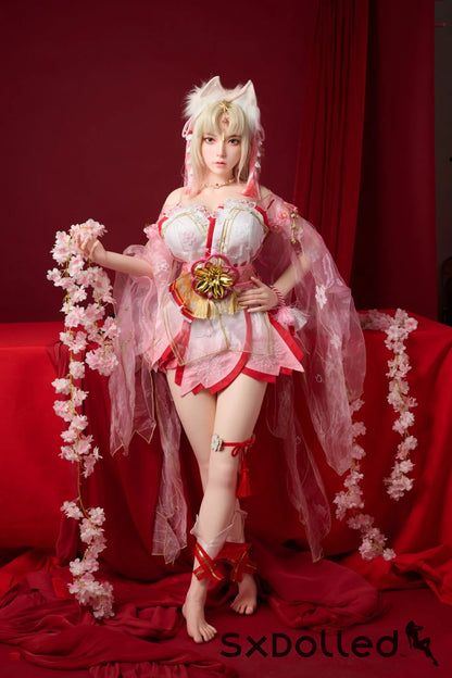 Xiao Wu (G-Cup) (156cm) |Asian Blonde Kitty Sex Doll | BQ Doll G-Cup / 156cm / Blonde Sex Doll