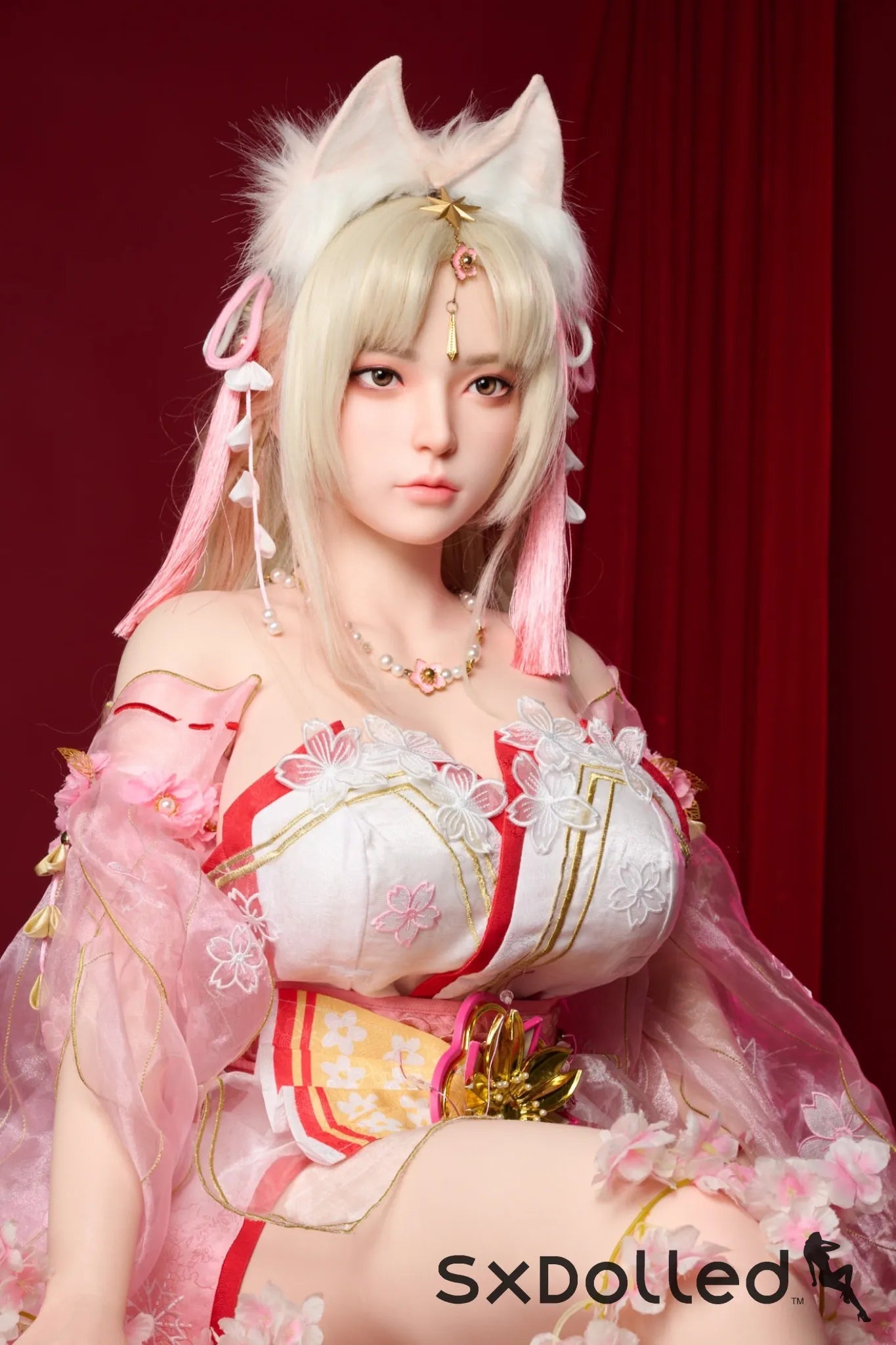 Xiao Wu (G-Cup) (156cm) |Asian Blonde Kitty Sex Doll | BQ Doll G-Cup / 156cm / Blonde Sex Doll