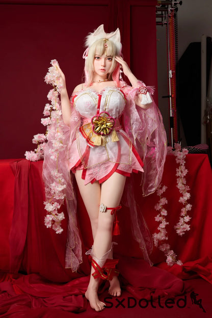Xiao Wu (G-Cup) (156cm) |Asian Blonde Kitty Sex Doll | BQ Doll G-Cup / 156cm / Blonde Sex Doll