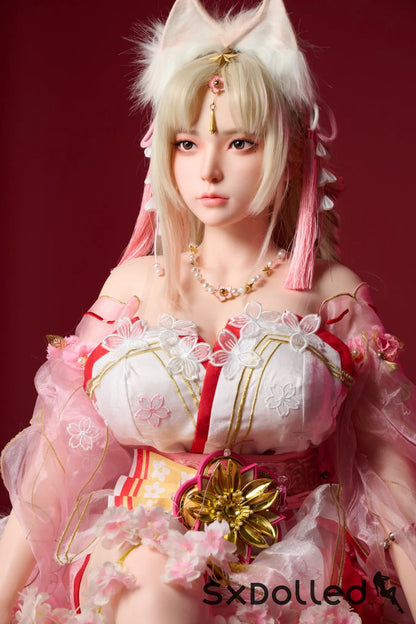 Xiao Wu (G-Cup) (156cm) |Asian Blonde Kitty Sex Doll | BQ Doll G-Cup / 156cm / Blonde Sex Doll