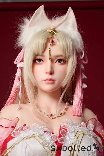 Xiao Wu (G-Cup) (156cm) |Asian Blonde Kitty Sex Doll | BQ Doll G-Cup / 156cm / Blonde Sex Doll